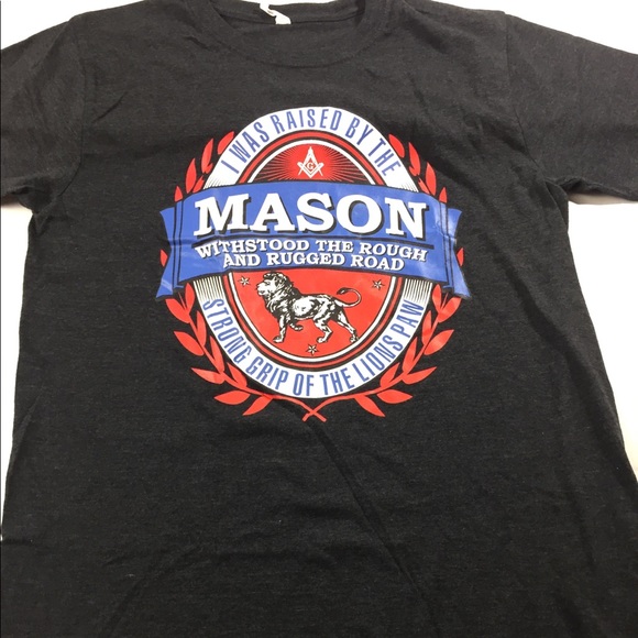 FREE MASON Design Shirt size large - Picture 1 of 9